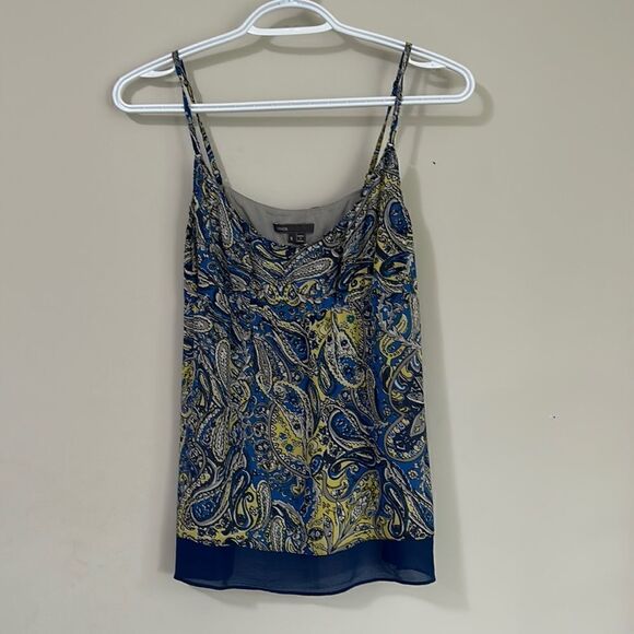 Vince Floral Chiffon Top - Picture 1 of 7